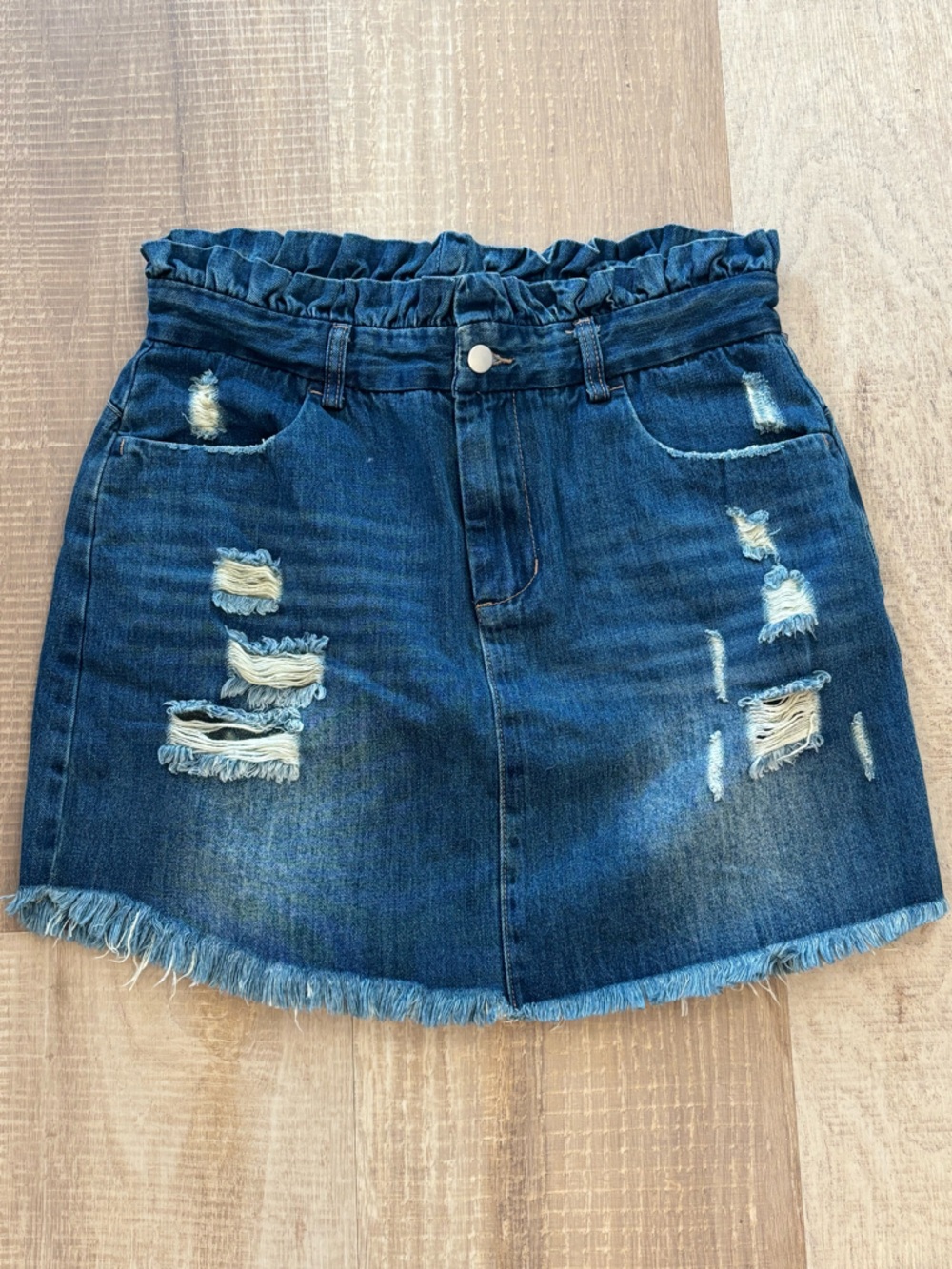 Hayden Denim Mini Skirt